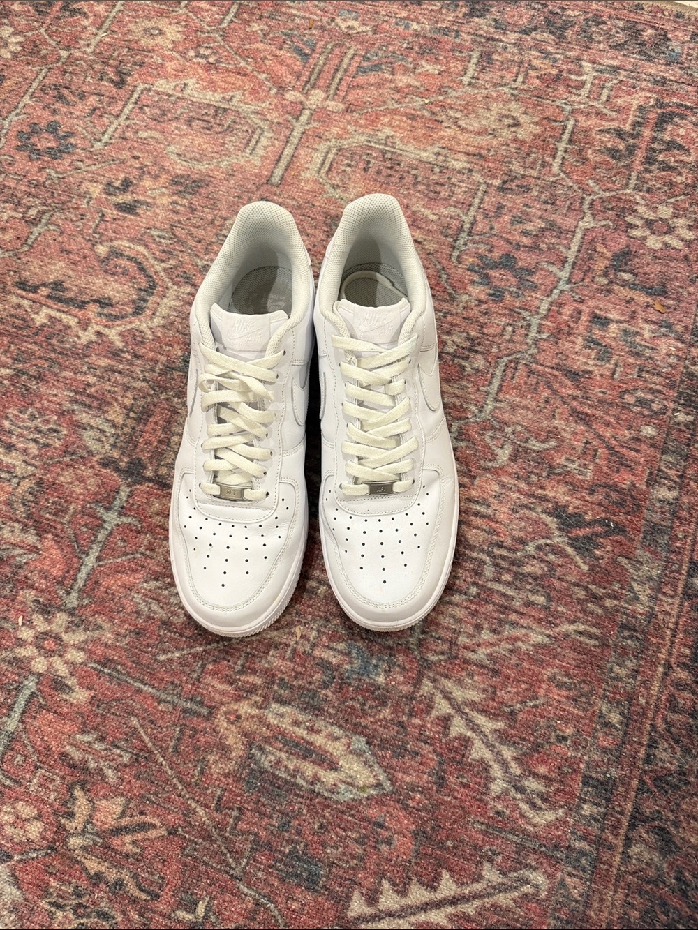 Nike Air Force Ones custom made at Nike nyc